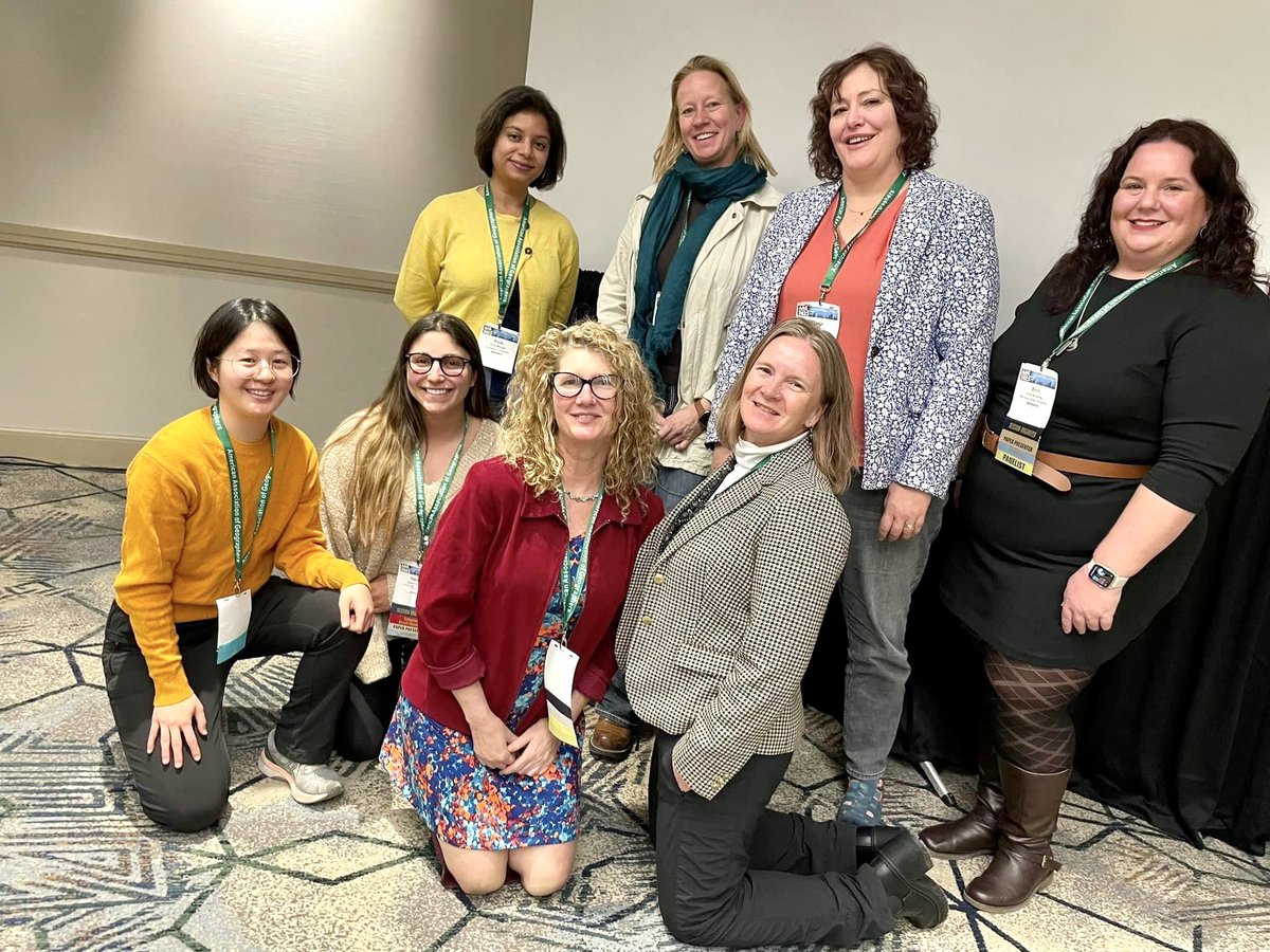 environmondal's tweet photo. Still thinking about the challenges & possibilities for women in #remotesensing - discussed at our @theAAG panel last Sunday. A long way to go, but grateful for the open discussions we are having at all scales. Key: find a sponsor who will champion you behind the doors. #AAG2023 https://t.co/afSiEwUonE