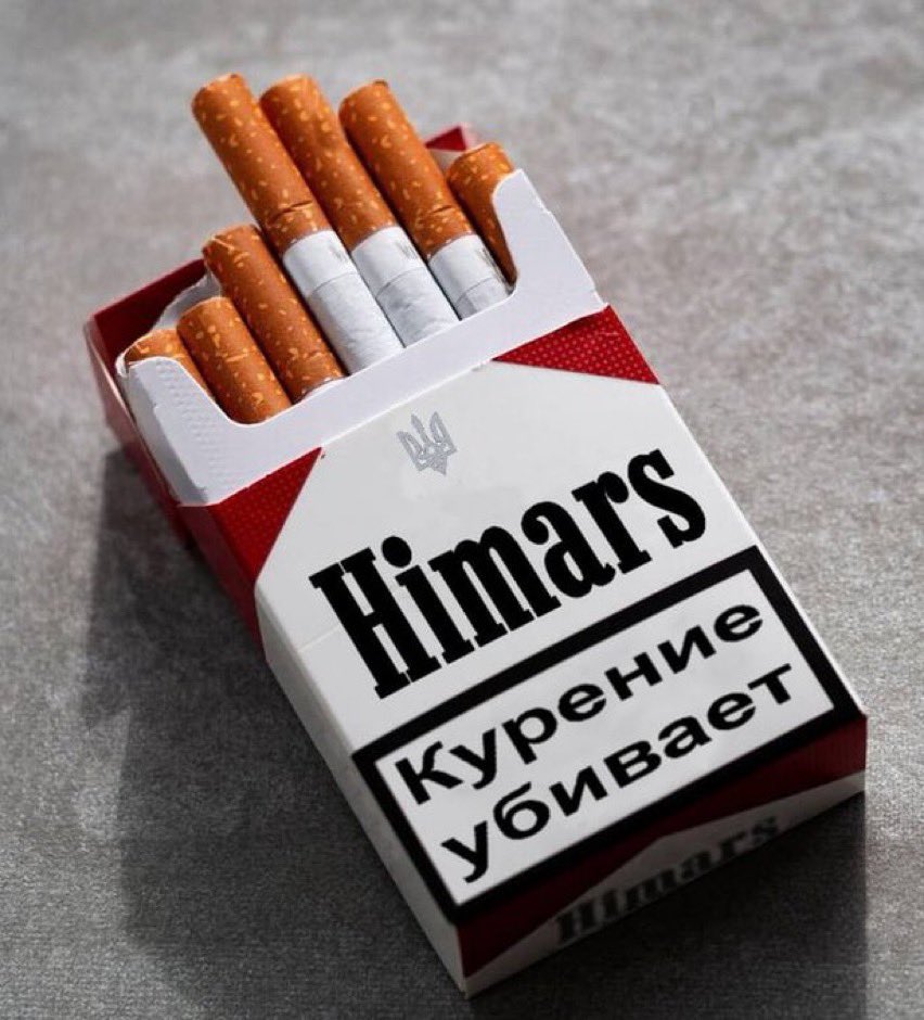 KorsasErik's tweet photo. The #Russian Ministry of #Health has concluded that since 2022, #HIMARS has become a bigger health problem for young #RussianMen, than cigarettes 🚬 😂🤣
#RussiaIsANaziState
#UkraineWar #RussiaUkraineWar #RussiaInvadedUkraine #RussiaIsLosing #RussianWarCrimes #UkraineWillWin https://t.co/3vS9swrePm