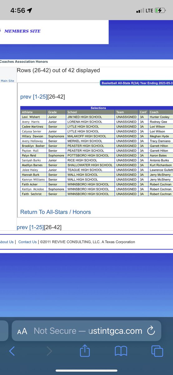 CoachGullette's tweet photo. Congratulations to our Lady Lion @haley_jolee on earning Texas Girls Coaching Association All-State! We are proud of you! Teague Lady Lions #Teague #LadyLions #Shecanhoop #teaguelions #girlshoops https://t.co/5pn29z1rOM