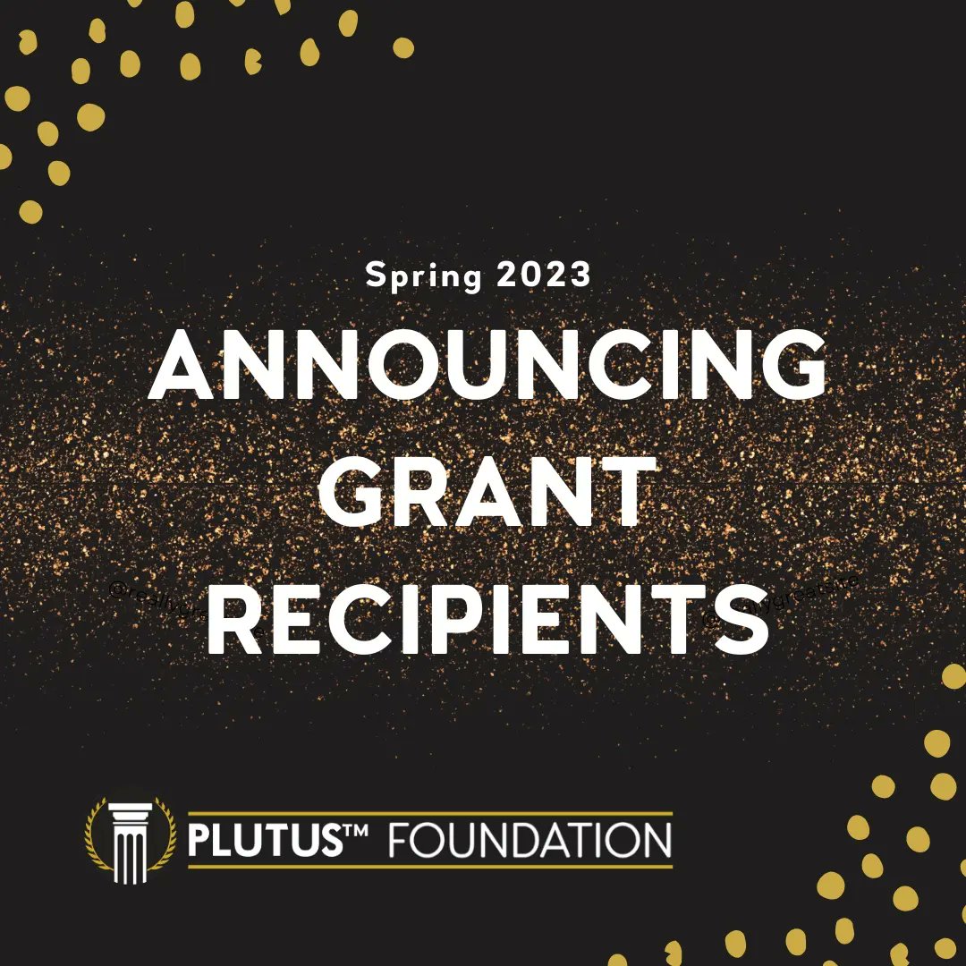 PlutusAwards's tweet photo. Announcing the Spring 2023 Grant Recipients!

✨️Marsha Barnes @thefinancebar - My Finances Are Beautiful
✨️Rob Phelan @FIeducator - Money In The Valley Community Event
✨️Krista Williams Bowman - It’s LIT
✨️Homes on the Hill Financial Capabilities
https://t.co/un8o4cZuyE https://t.co/HpVoxpsLS6