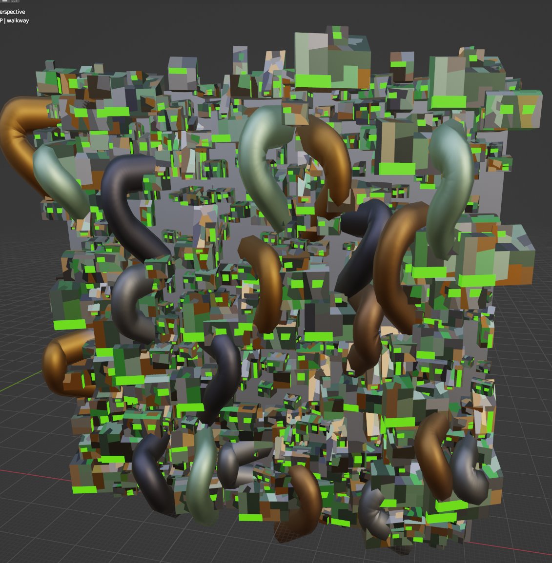 currently in that stage where everything looks real real bad but you KNOW how it's gonna be in the future #gamedev #Blender3d #environmentart