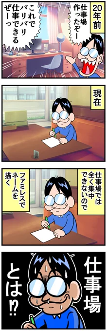 仕事場の意味 