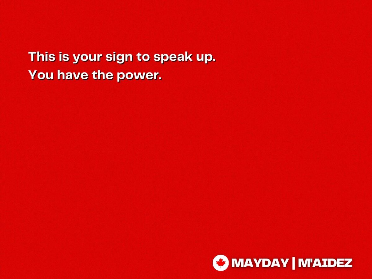 Canadian artists speak their voices through their artwork. 

Artists speak up through art, now it's your turn. Whether through creativity or sharing thoughts, your voice matters. Let's make a difference. #SpeakUp #CanadianArtists #MaydayMovement #YourVoiceMatters #MakeADifference