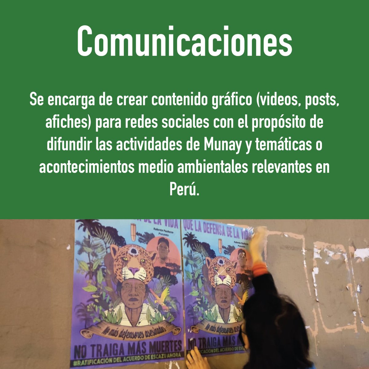 munay_pucp's tweet photo. ¡Hola, comunidad! Ya iniciamos nuestra convocatoria para este ciclo 2023-1.
¿Qué esperas para ser parte de nuestra familia Munayera? 🫣 
Inscríbete aquí: https://t.co/GbPm6K3F5s https://t.co/IvgICHWSA4