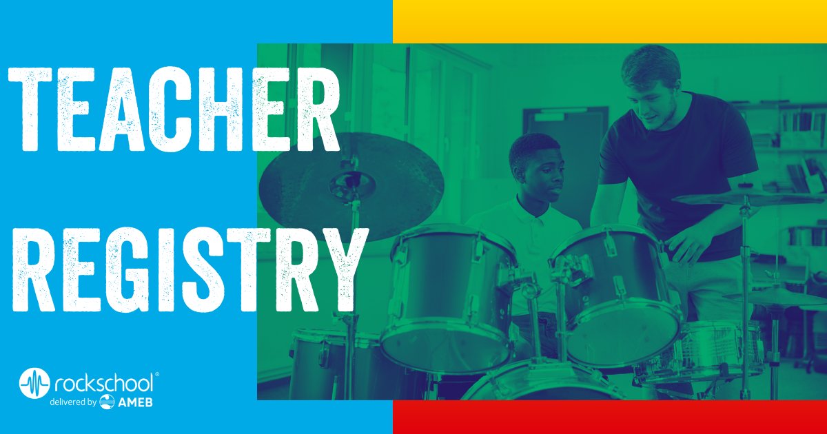 Are you a teacher or looking for one to help you with your Rockschool exam👀?

The #RSLteacher registry has an interactive map of teachers nationwide &amp; teachers can set up their own profiles to contact students for free!

AUS: bit.ly/2Xwt5Hx
NZ: bit.ly/42Ho53a