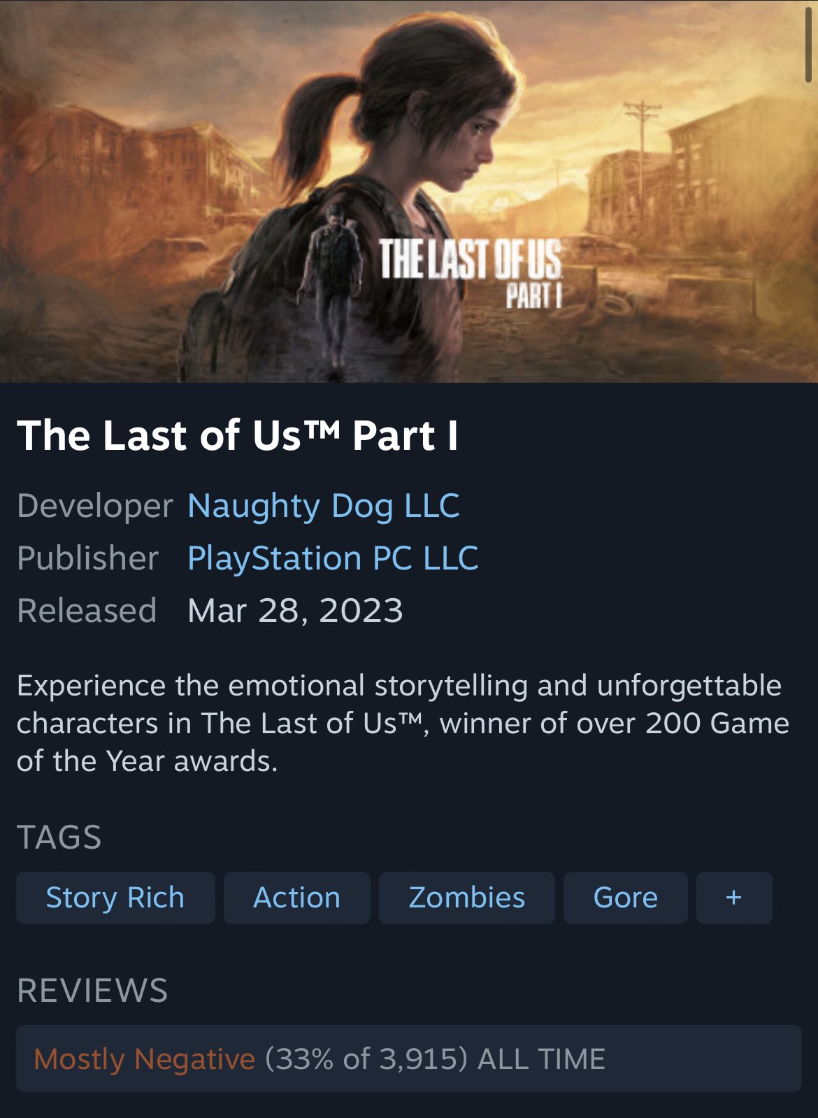 The Last of Us Part I PC review — A great experience in an awful