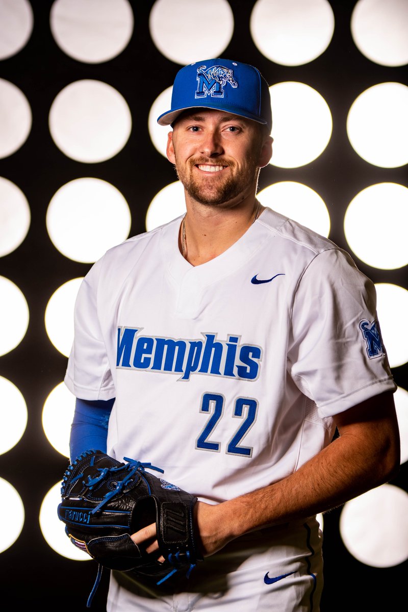MemphisBaseball's tweet photo. Pitching change ➡️ @ChaseKess11 

T6 | MEM 5, UAPB 3 https://t.co/JpGE5esYQG