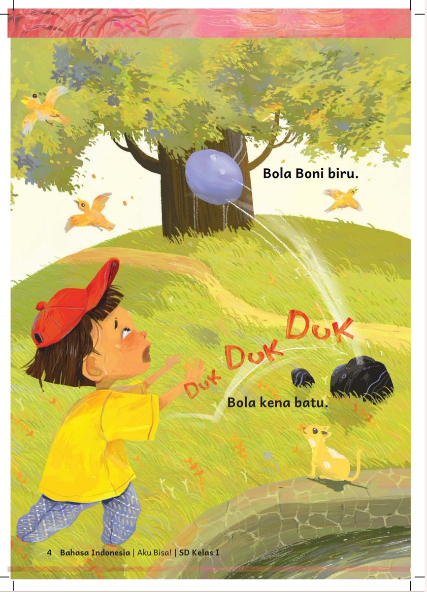 adekumala's tweet photo. Kalau buku teks Bahasa Indonesia kelas 1, belum dituntut lancar baca, baru pengenalan huruf dan bunyi. Bacaannya utk disimak, yg membacakan guru.
Unduh buku teks >>> https://t.co/rs4wDyuVlA https://t.co/l2af8YNX3p