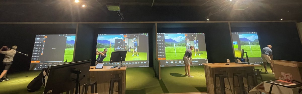 Athletic Motion Golf Club hosts its first golf school!   9 @TrackManGolf bays <a href="/GearsSports/">GEARS SPORTS</a> <a href="/gasplabs/">gasp labs</a> @scienceandmotionsports
