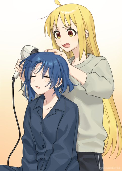 「drying hair」 illustration images(Latest｜RT&Fav:50)
