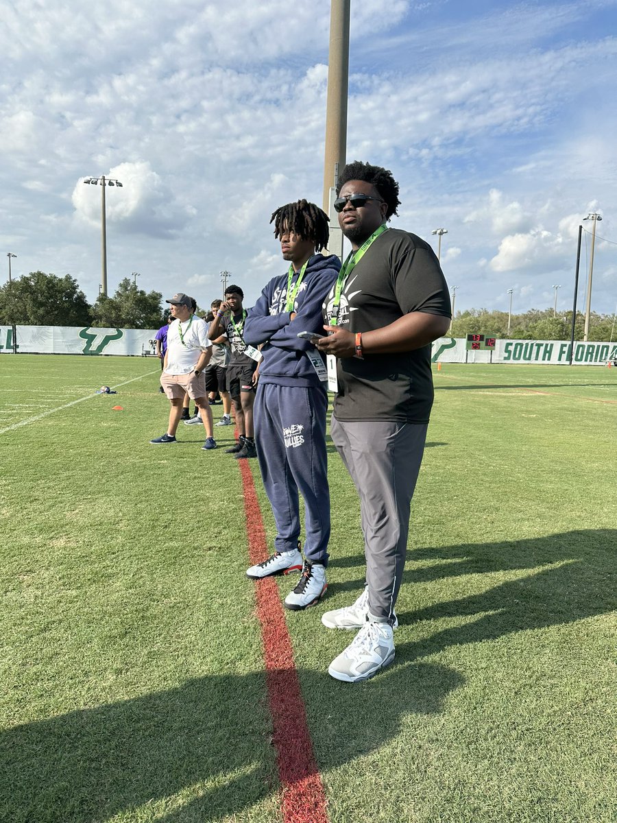 Jahlan Paul (@jahlannnn) on Twitter photo Had a great time visiting <a href="/USFFootball/">USF Football</a> and enjoyed talking to coach <a href="/CoachBirkett/">Matthew Birkett</a> and learning more about what's being built with the Bulls program under coach <a href="/CoachGolesh/">Alex Golesh</a>. Appreciate the hospitality. Go Bulls 🤘🏾<a href="/WALionsFB/">Westminster Academy Football</a> <a href="/CoachNick_Reign/">Coach Nick</a> <a href="/FootballHotbed/">Football Hotbed</a> <a href="/Brandon_Odoi/">Brandon Odoi</a> <a href="/Bulls247/">Bulls247.com</a> Had a great time visiting <a href="/USFFootball/">USF Football</a> and enjoyed talking to coach <a href="/CoachBirkett/">Matthew Birkett</a> and learning more about what's being built with the Bulls program under coach <a href="/CoachGolesh/">Alex Golesh</a>. Appreciate the hospitality. Go Bulls 🤘🏾<a href="/WALionsFB/">Westminster Academy Football</a> <a href="/CoachNick_Reign/">Coach Nick</a> <a href="/FootballHotbed/">Football Hotbed</a> <a href="/Brandon_Odoi/">Brandon Odoi</a> <a href="/Bulls247/">Bulls247.com</a>