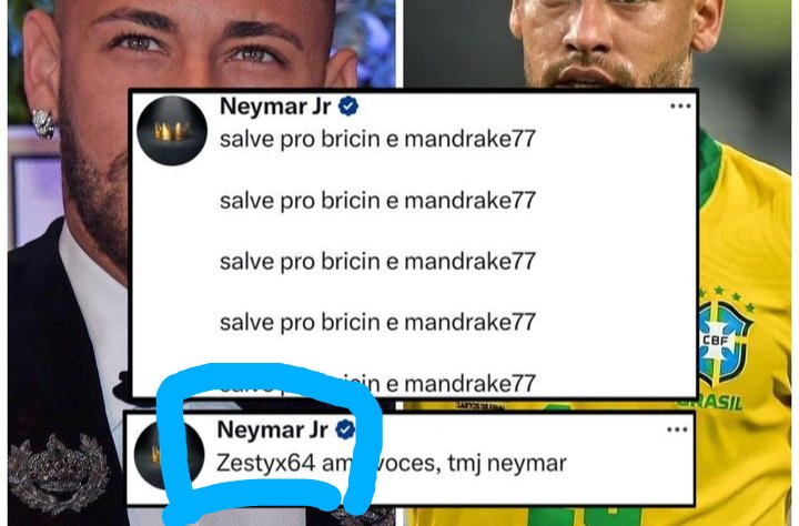 rdzinxps's tweet image. URGENTE 🚨: olha só quem hackeou o Neymar