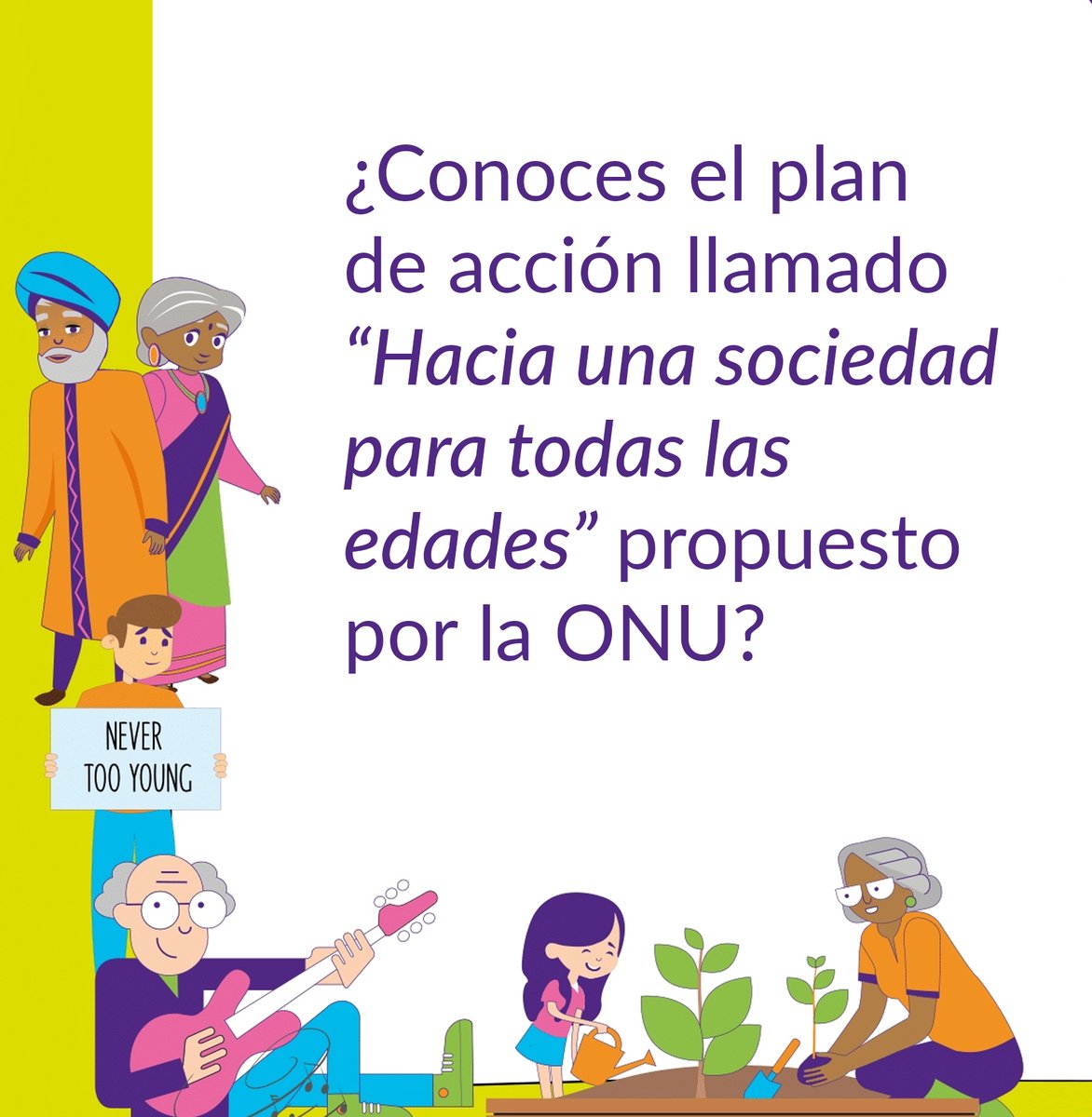 lazoscorimaz's tweet photo. ¿Conoces el plan de acción llamado "Hacia una sociedad para todas las edades" de la ONU?

#GIWT2023 
#IGweek #Intergenerationalweek 
#corimaz #adultosmayores #abuelos #intergeneracional #musica
https://t.co/enKcWlR00z https://t.co/qqCcoJUEIt