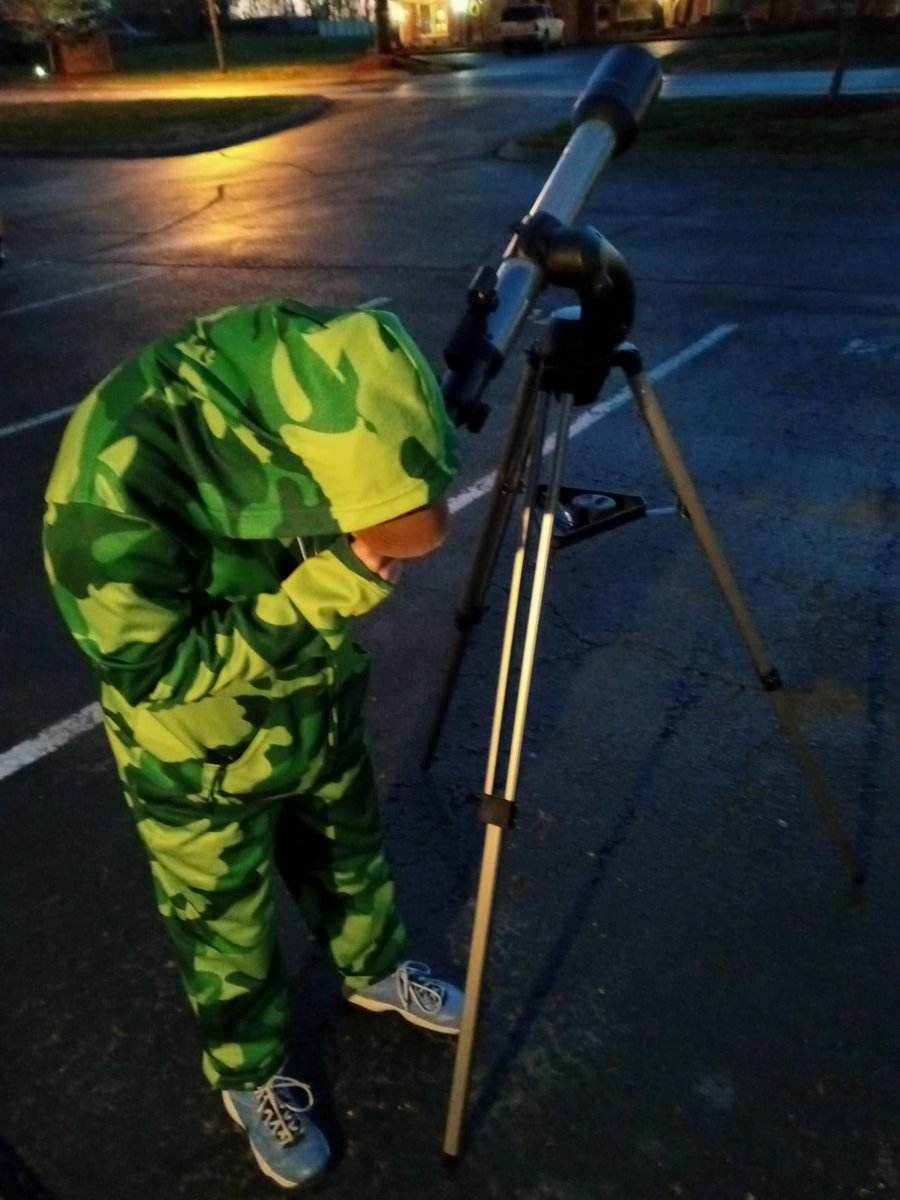 CrazyHorns's tweet photo. Cold night planet gazing calls for my @MountainDew onesie. #DewStore #DewNation #planetaryalignment https://t.co/W134QcisOK