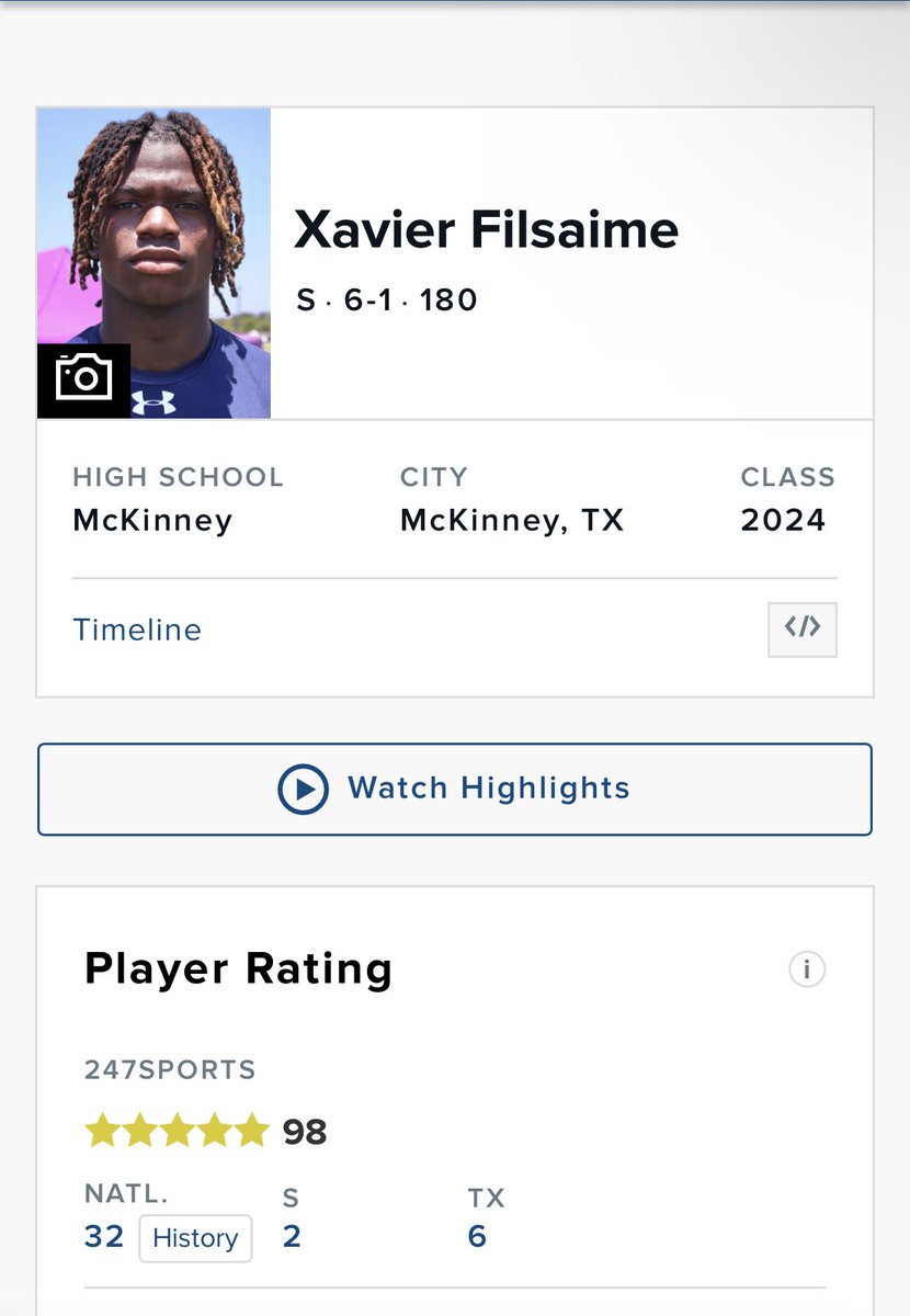 XEF_19's tweet photo. blessed to be recognized as a 5star💙 https://t.co/Cd69M3BtCw
