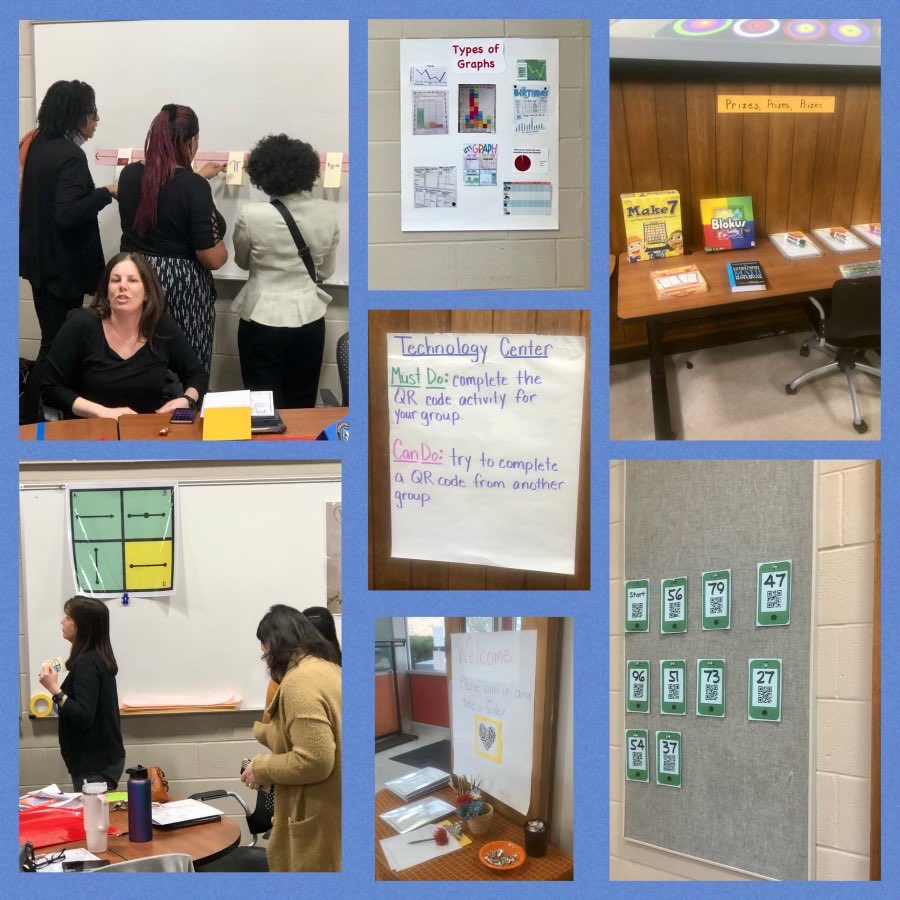 Teachers had a great time at today’s PD with the Elementary Math Coaches learning about planning for 80-minute Math blocks with learning centers. ⁦📊✖️➕@MsDolan_⁩ ⁦@themathcoachllc⁩ ⁦@MagsZuc⁩ ⁦@LPS_Mathematics⁩ ⁦@RGT_EdD⁩ ⁦@LindenSchoolsNJ⁩