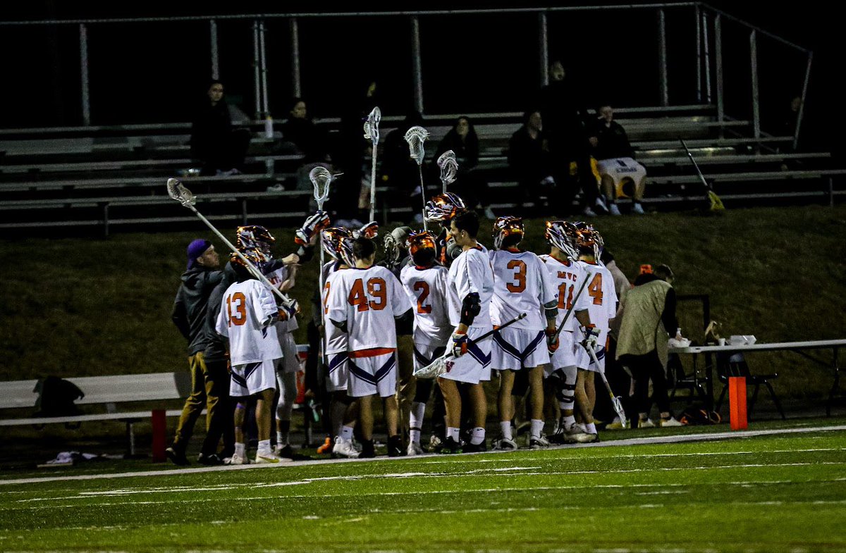 MVC wins 10-4 with goals from 5 different Vikings and 13 saves from goalie Jake Lipscomb. Next game is April 1st vs Mount Vernon Nazarene University #ValleyWillRoll