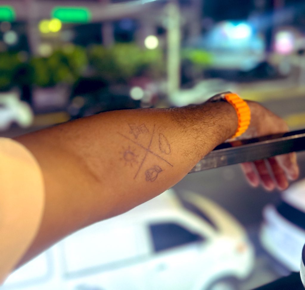 Simmon809's tweet photo. ….🌞
🌹X☕️
☁️….
#Tattoo
#Simmondice https://t.co/NNBLOwehDB