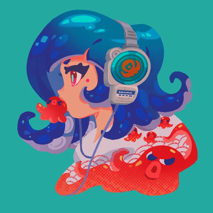 hi #visiblewomen ! i love drawing bright and colorful girls + things  