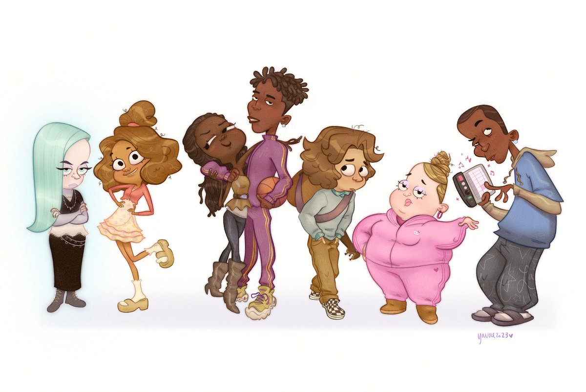 yavaesanae's tweet photo. hi lovely people! 🫧 I’m Yavae, a character designer &amp; visual development artist in animation~ currently at nickelodeon! ✨
#VisibleWomen 

🌟 https://t.co/AuKVlfH9LP
🌟 yavaesanae@gmail.com https://t.co/9n9HP4RQk6