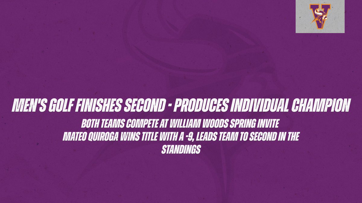 Missouri Valley College Golf Teams Compete at William Woods Invite, Men's Team Produces Individual Champion! #valleywillroll
valleywillroll.com/article/11280.…