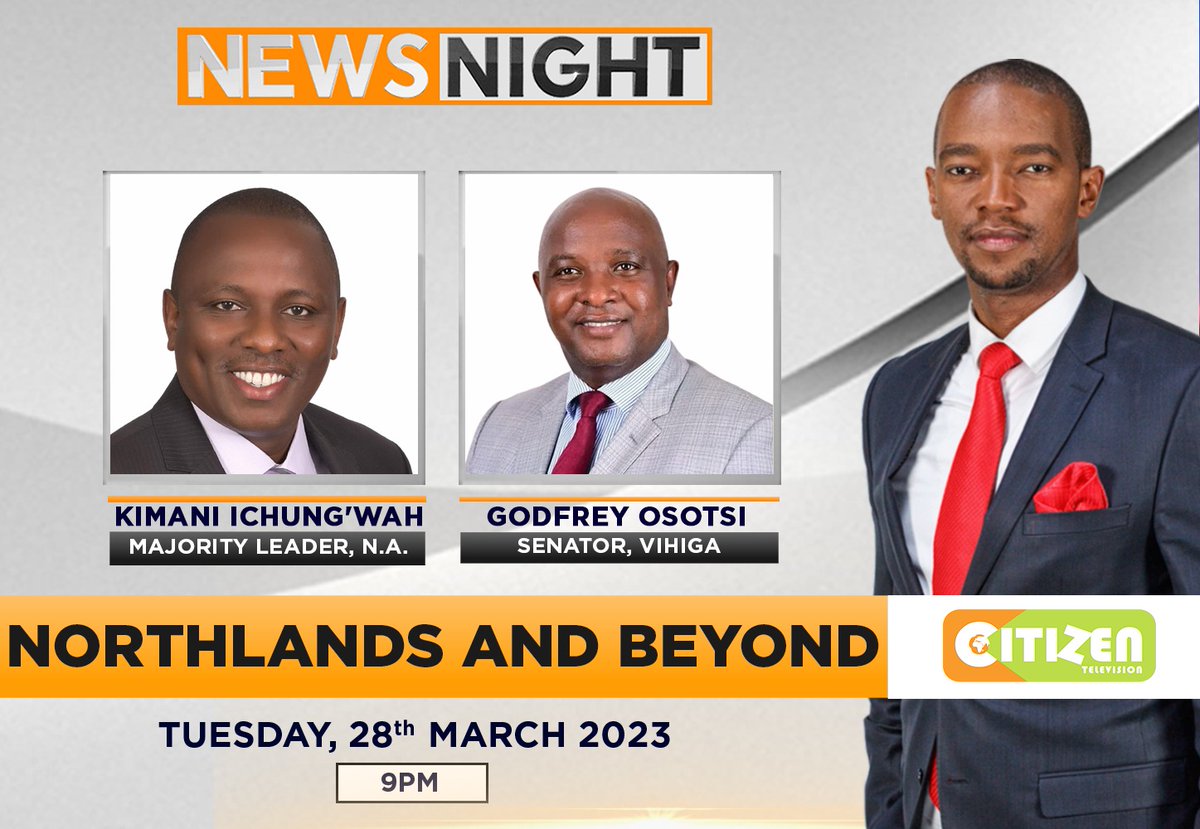 Kimani Ichungwa: "I can as well walk out of this interview".

Waihiga Mwaura: "You are the one who asked to be here tonight, we didn't invite you".
