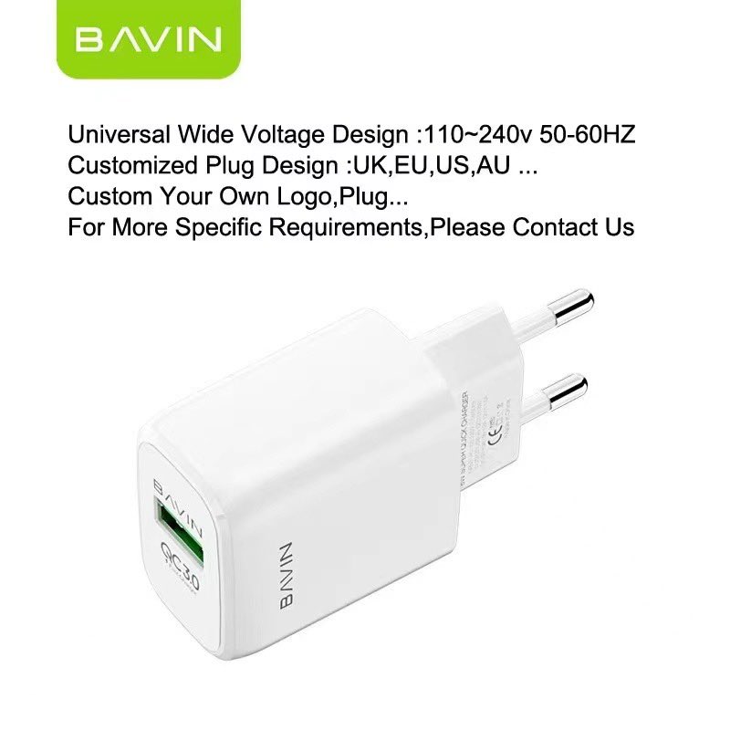 Bavin New Home Charger 
PC883y
QC3.0 Fast Charger 
Very Good Price  #bavincharger #fastcharger #18wcharger #phonecharger #cheapriceCharger