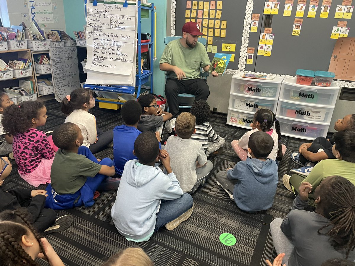 We loved having another Mystery Reader today - Ava’s dad! He shared books written by local authors and even had a book for each of our kiddos! The kids loved how the illustrations were made from clay in our second book - Which Way to the Beach? #TeamTussing #PLSDproud