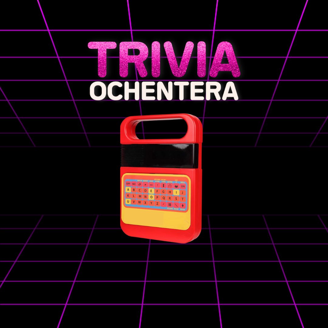 MATUTEmx's tweet photo. ¡OCHENTEROS! 💓
Martes de #TriviaOchentera, vamos a desbloquear recuerdos. 🙌🏻
¿Recuerdan cómo se llamaba este juguete? 🤔👇🏻 https://t.co/ntsRADpRsZ