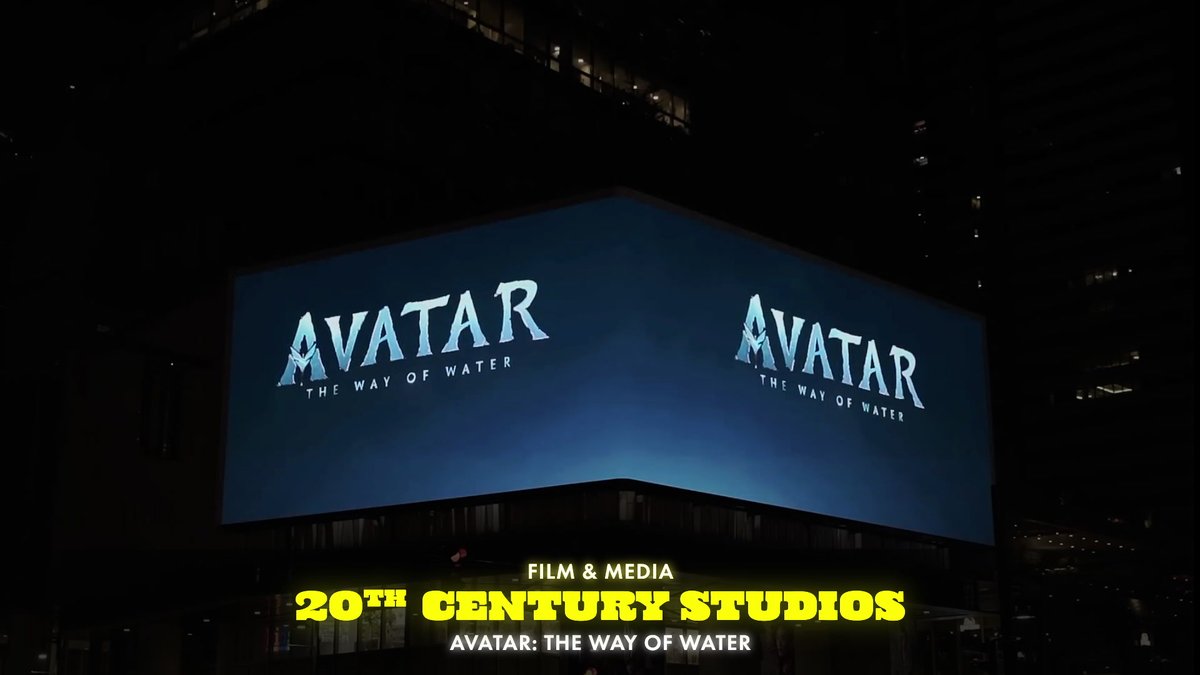 This year’s winner in Film &amp; Media made their larger-than-life fantasy adventure omni-present in #OOH across multiple venues and experiences. 

The 2023 Gold OBIE Award goes to <a href="/20thcentury/">20th Century Studios</a> for <a href="/officialavatar/">Avatar</a>: The Way of Water. 

#OBIEAwards #OOH2023