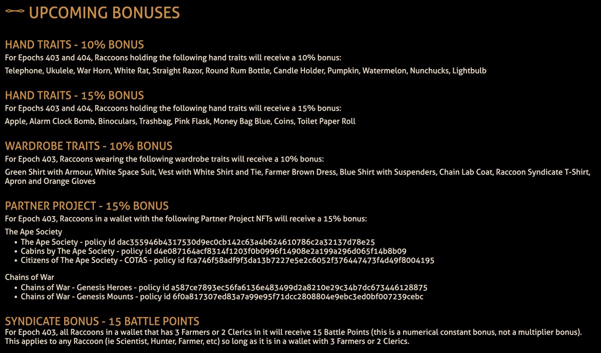 Raccoon Syndicate tweet media