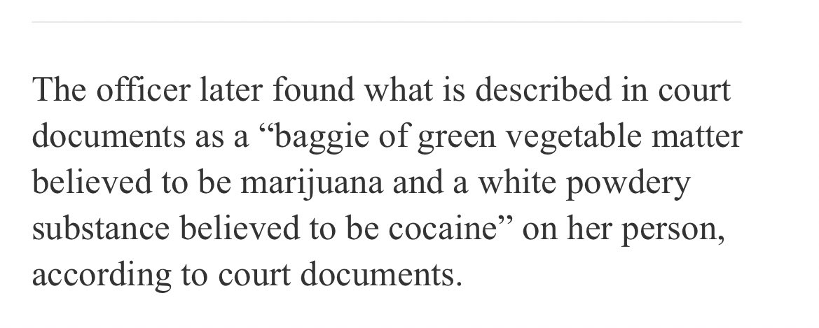 Missy_Schmidt18's tweet photo. “Baggie of green vegetable matter” is what I will be calling we*d from now on https://t.co/h5tsgj8sLS