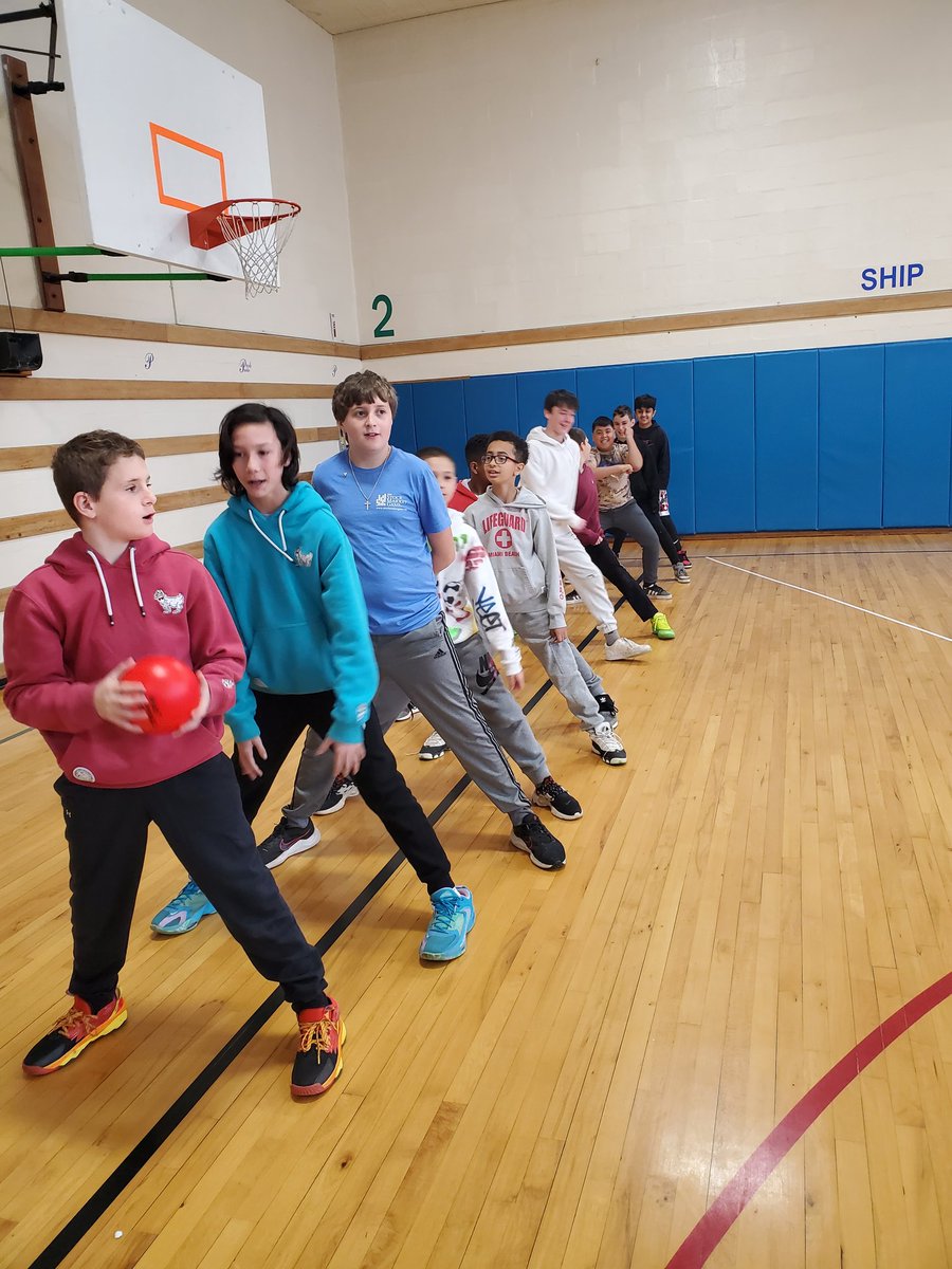6th graders having fun working on sportsmanship with the <a href="/MephamHS/">MephamHS</a> ACES! <a href="/ParkPrideNB/">ParkPrideNB</a> <a href="/NBUFSDPride/">NBUFSD-All Are Welcome And Celebrated!</a>