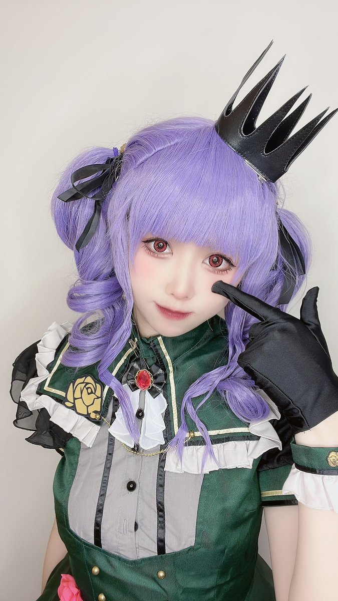 あこちゃん😈😈😈

#宇田川あこ 
#バンドリ https://t.co/9mggz9mLYK