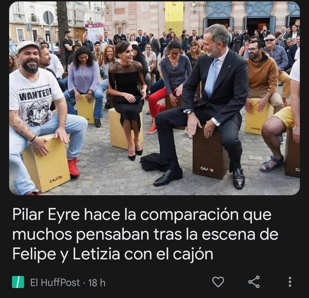 El Rey un "tío campechano" siempre se dijo, he tenido el honor de servir junto a uno de sus escoltas cuando era Príncipe de Asturias y me dice que siempre ha sido así. La Reina parece algo más preocupada pero.... para mí un 9,5 en monarcas un acierto total. Gracias  majestades.