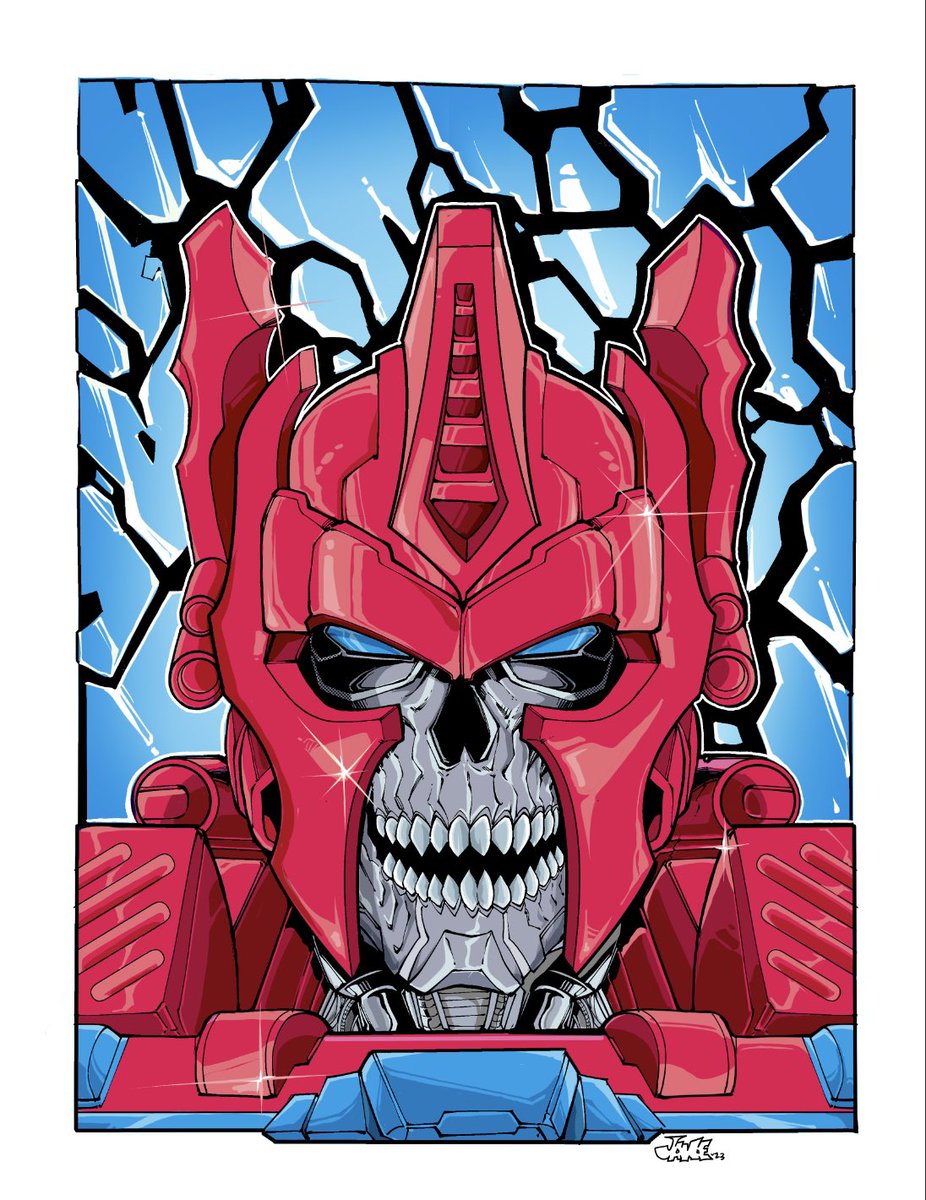 inkerguy's tweet photo. Some more skull heads. 
#fanart #zombiespiderman #ultramagnus #Transformers https://t.co/EUoAHfgEAh