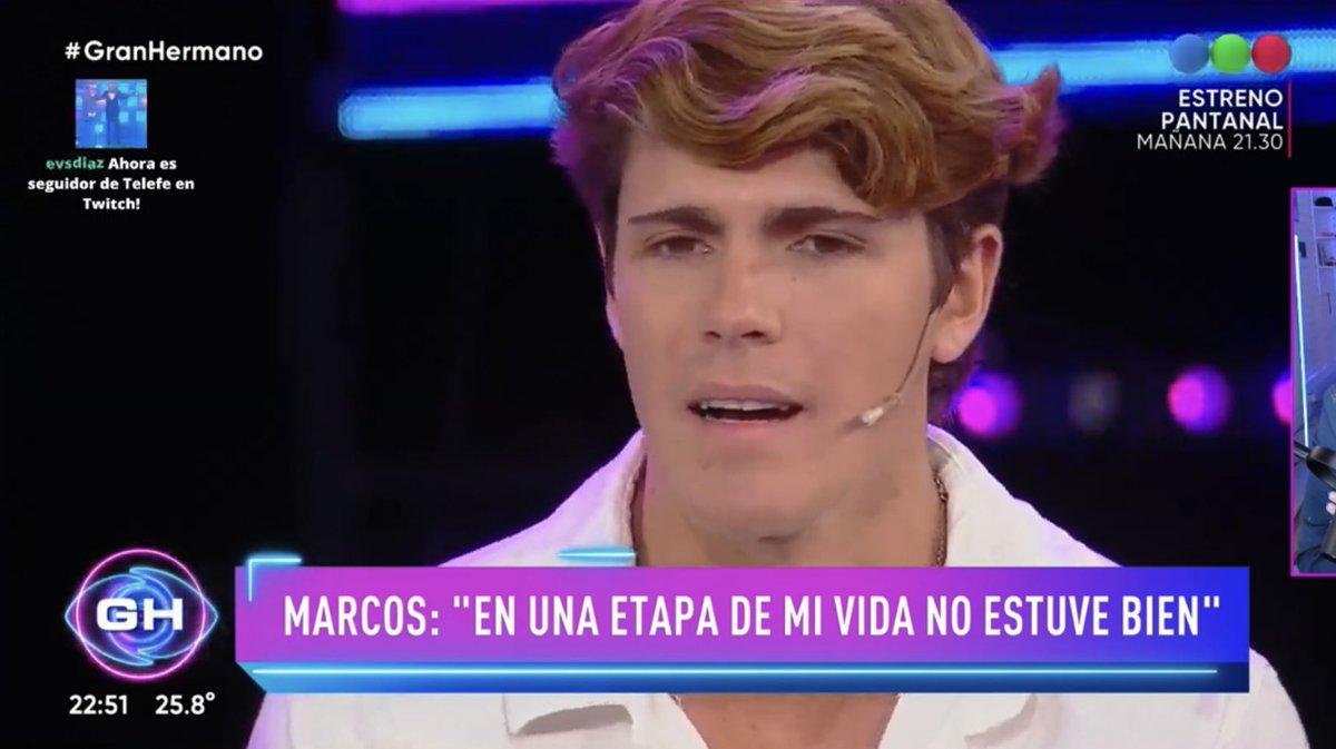 fedeebongiorno's tweet photo. marcos: “hubo una etapa de mi vida que no estaba bien, tenía 14, fue un poco antes de la separación de mis padres […] no veía salida […] sin dios no hubiese salido de ese pozo” #GranHermano https://t.co/jMh1sYoX3h