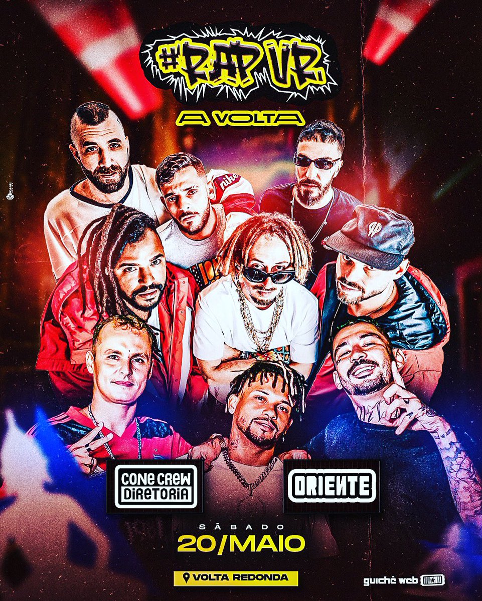 lincolnaguiar84's tweet photo. CONE CREW E ORIENTE 
JUNTOS NUMA NOITE INESQUECÍVEL!

20/05 VOLTA REDONDA RJ
#conecrew #oriente https://t.co/NXQhnjye1G