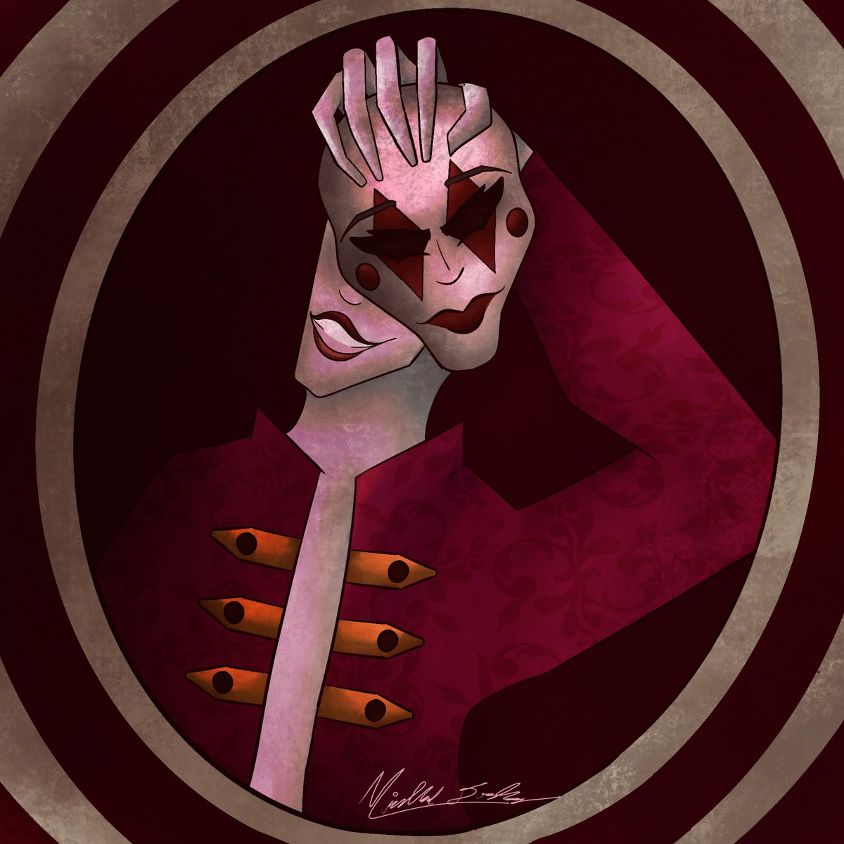 Michaeldoesart3's tweet photo. It's fair to say I've been absolutely obsessed with magnus archives lately #MagnusPod #fanart #art https://t.co/X06tjhYL6h
