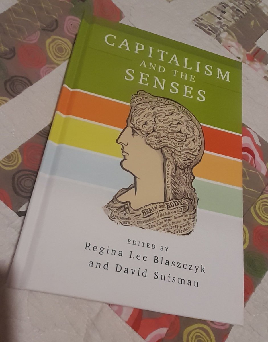 I just received my hardcover copy of this excellent book-- product of <a href="/TheHagleyCenter/">The Hagley Center</a> conference on Capitalism and the Senses. I have a chapter in there on the history/ethnography of taste and smell psychophysics as developed by the food industry. Thank you editors!!