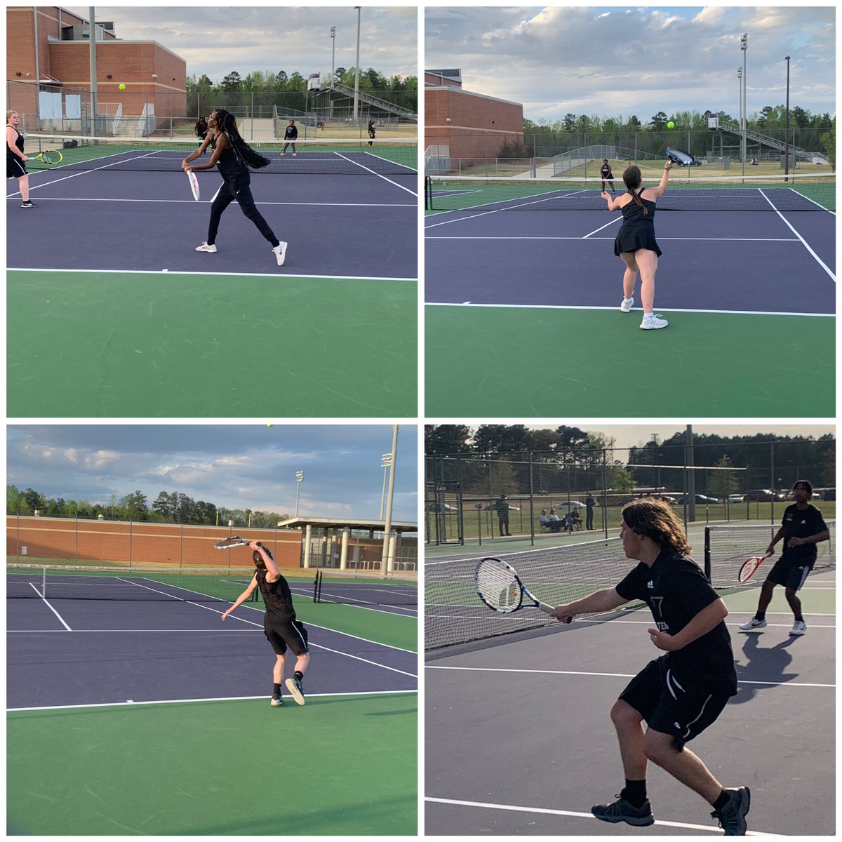 tennisbuzzhhs's tweet photo. Congratulations to your JV Tennis Hornets on their win tonight. Boys defeated Luella JV 5-0 and girls won 4-1. Great playing everyone we are so proud of you. #OurFuture #BuildingOurProgram #FeeltheSting #HamptonStrong #GoHornets https://t.co/z3gkK6qfj2