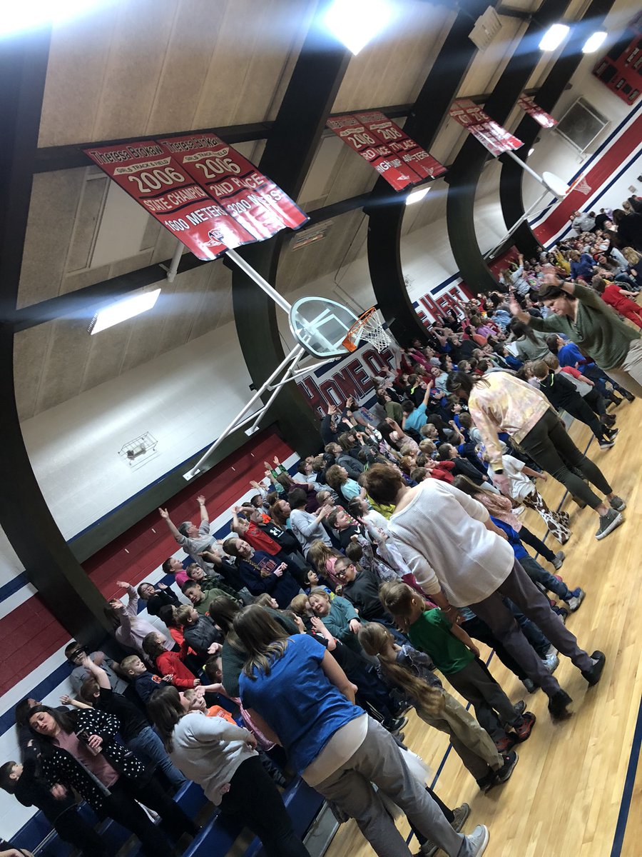 StaceyDay6's tweet photo. Yesterday was a great day at West Central! Ben Rudrud presented to all of our students about the importance of relationships, being a good friend and kindness.  What an important message and a fun day! https://t.co/F8m1pXNJbS