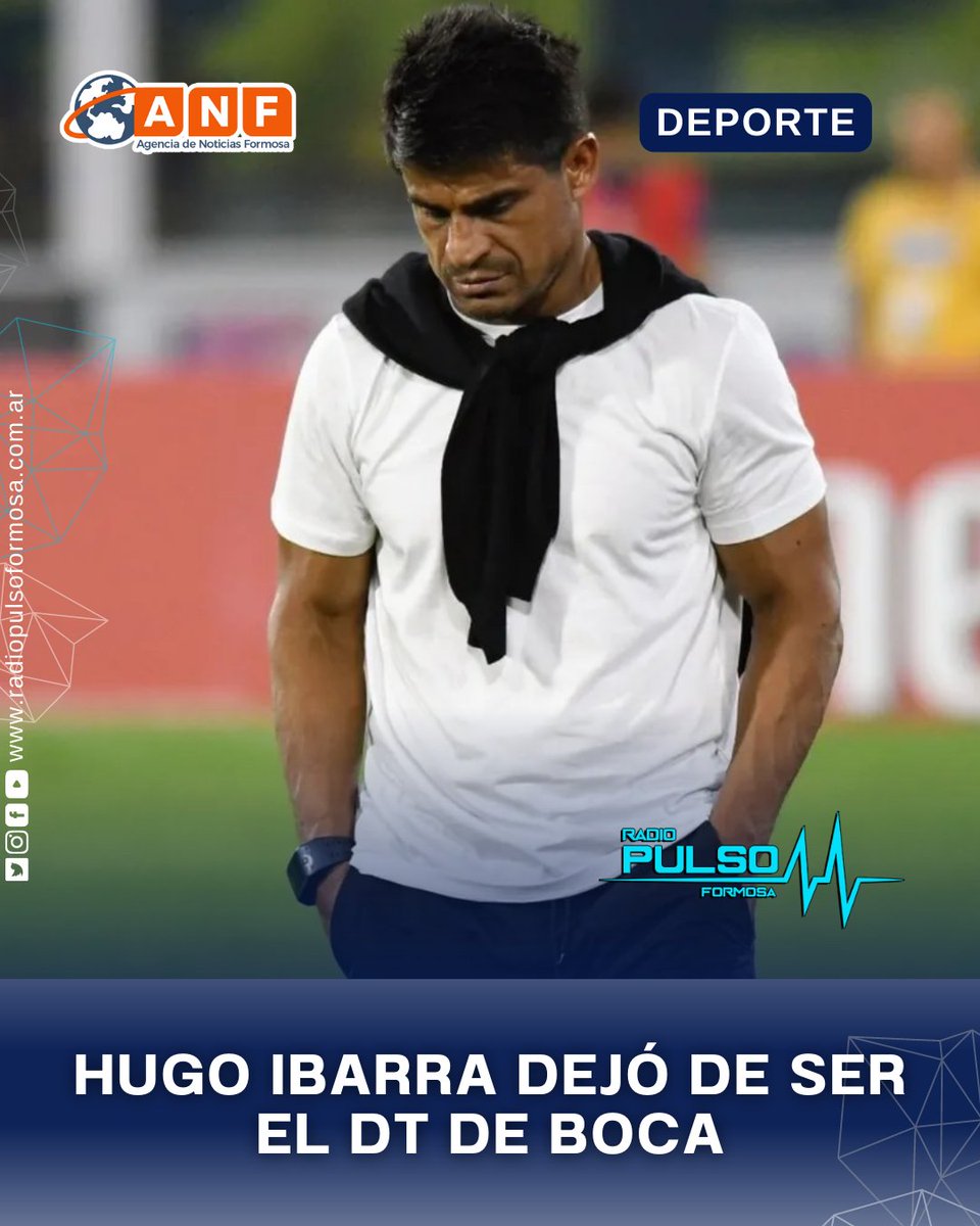 FormosaRadio's tweet photo. 🔴 Hugo Ibarra fue despedido de Boca: el Consejo de Fútbol le comunicó que no sigue en el cargo

⚽️ El Consejo de Fútbol, encabezado por Juan Román Riquelme, tomó la decisión de despedirlo
#bocajuniors #hugoibarra #juanromanriquelme #despido #futbol #futbolargentino https://t.co/PbeGlyksyC