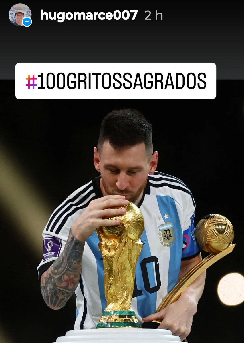 💯 gritos #messi100