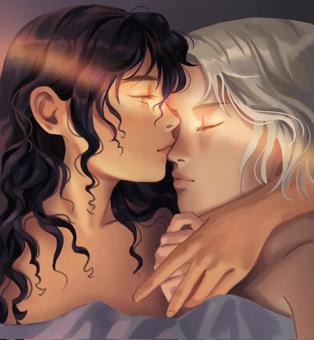 My own ocs made me realize I was a lesbian,,,  