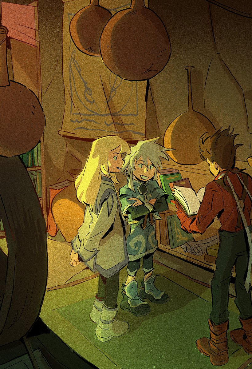 「redrew a symphonia screenshot bc i liked」|MERUZのイラスト
