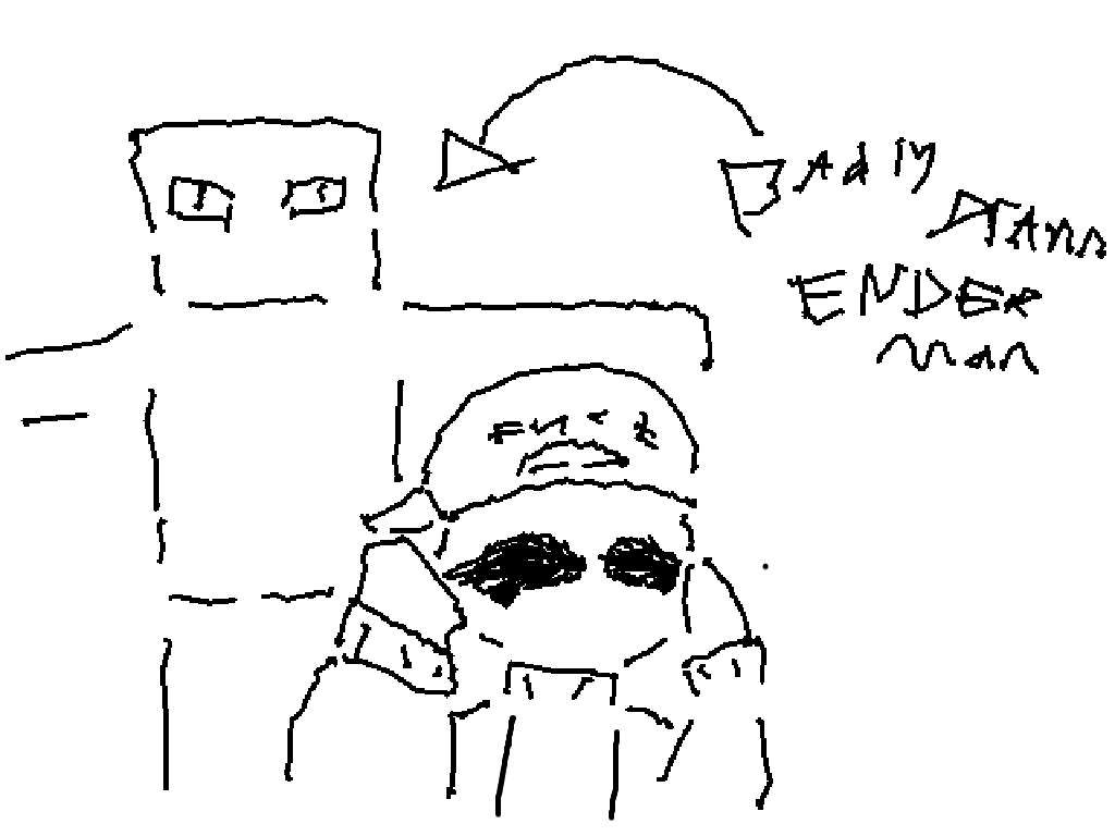ojristt's tweet photo. @ObsessedInk endermans are (not) awesome https://t.co/6lFhSxhxGj