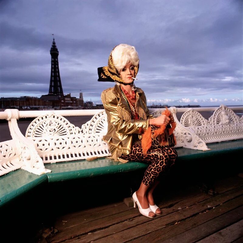 Grumbrela's tweet photo. RIP Paul O’Grady ~ June 1955 to March 2023 😢

#PaulOgrady #lilysavage #Legend #rip #icon #drag https://t.co/HQISfujqpw