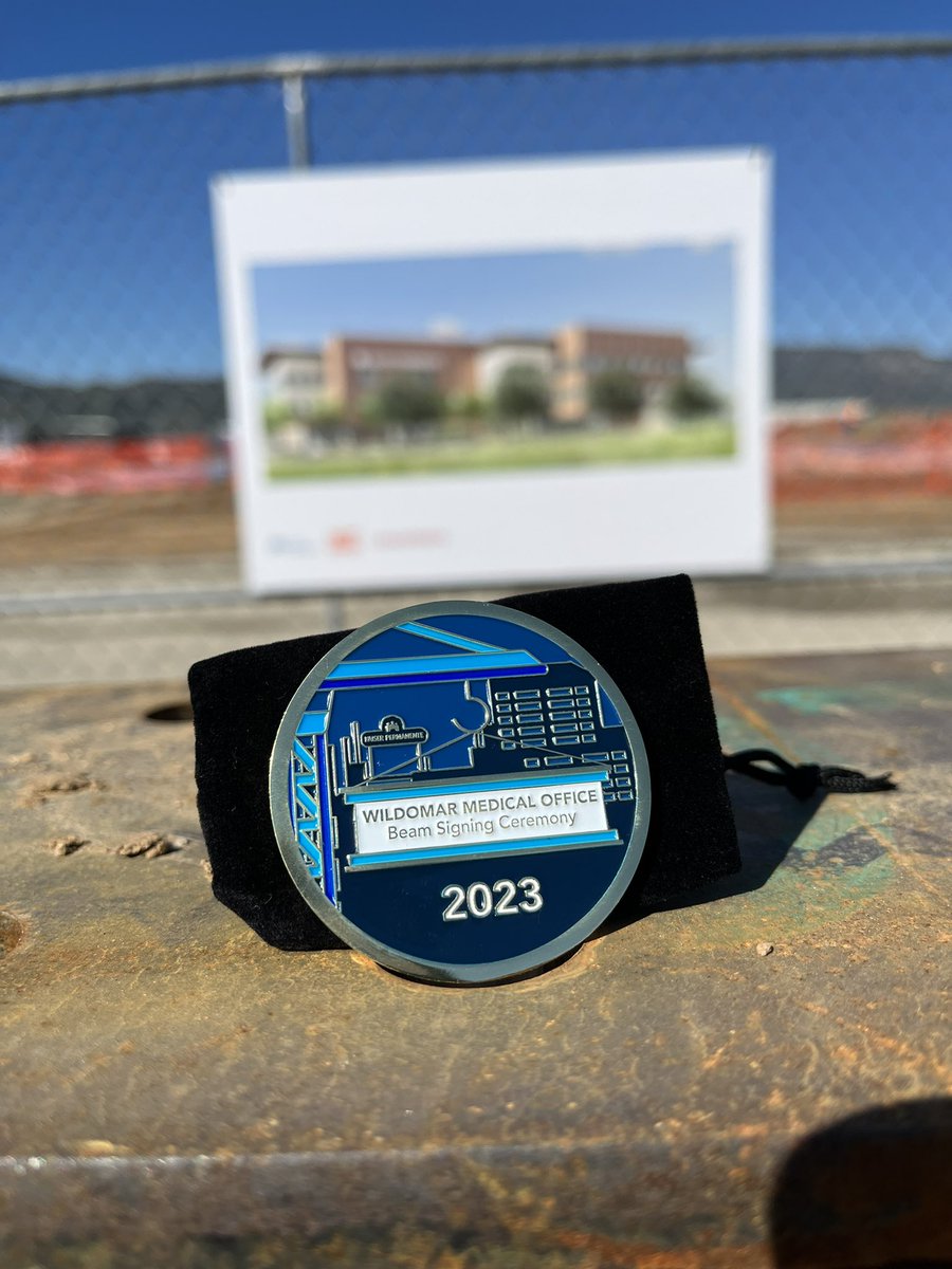 KPRiverside's tweet photo. Today’s Wildomar Medical Office Building #BeamSigningCeremony was a memorable milestone. This project will expand access and availability of many services to meet the needs of the growing community. #AccesstoCare #KPRiverside #Wildomar https://t.co/PAMTpzwX0R