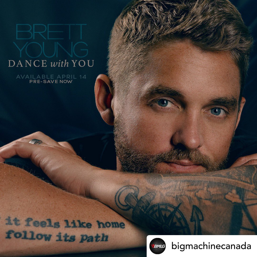 BrettsYoungster's tweet photo. “Dance with You” available 4/14! 
Pre-Save Now! 
#brettyoung #newmusic #presave #byofc #bmlg #LetsGo https://t.co/pVEgGnd1Vq